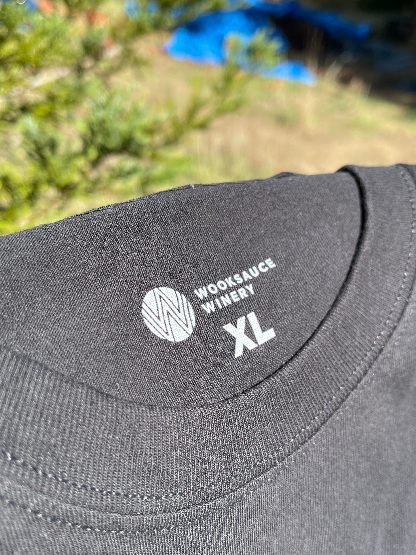 Wooksauce Classic Logo Black T Shirt